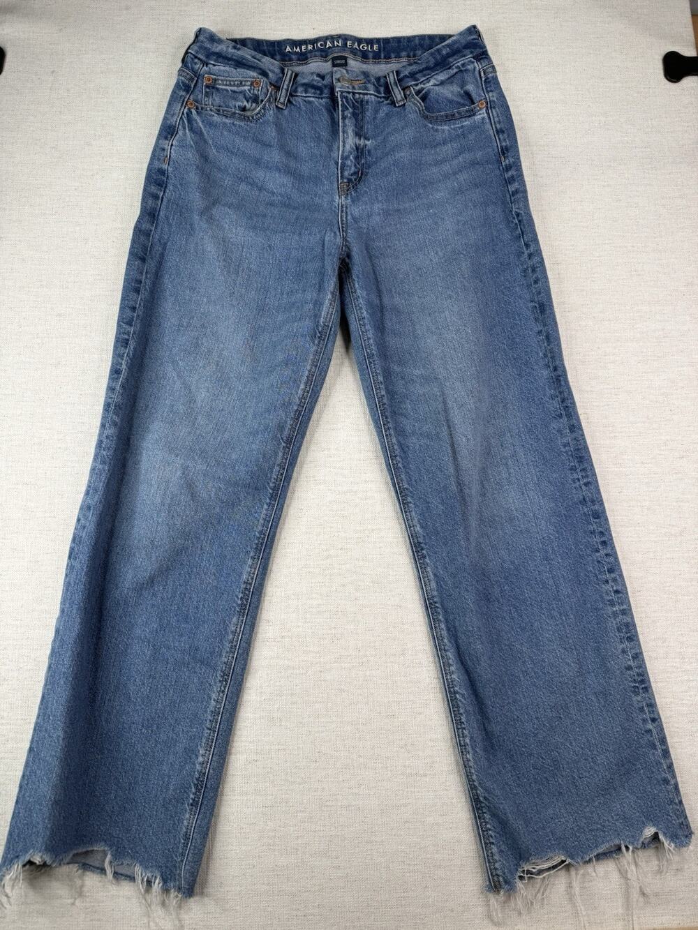 American Eagle Women’s Jeans Strigid Curvy Stovepipe Size 6 Regular 29” Inseam